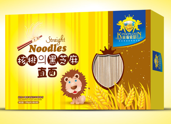 金盾愛(ài)嬰核桃黑芝麻直面盒裝
