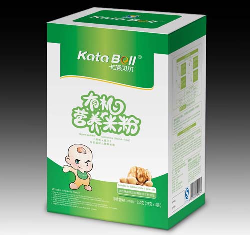 卡塔貝爾有機(jī)營(yíng)養(yǎng)米粉(核桃+蓮子)