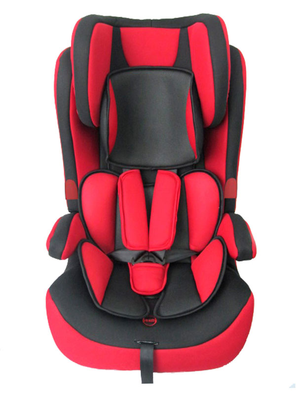 樂貝貝大紅色兒童安全座椅