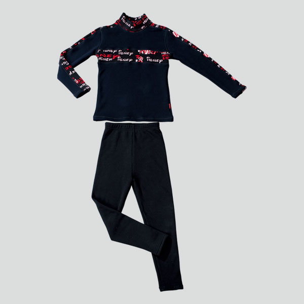 英倫風兒童保暖套裝