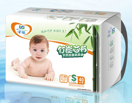 倍愛綿柔極薄竹炭芯片紙尿褲M碼(大包裝)