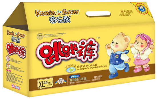 奇樂熊跳跳褲(拉拉褲)XL碼44片