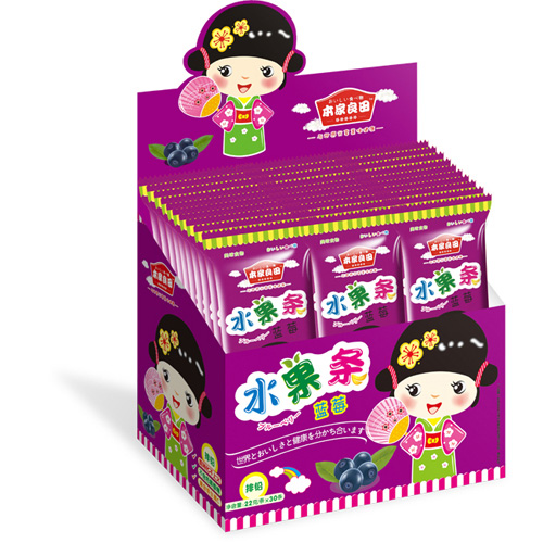 本家良田水果條藍(lán)莓味