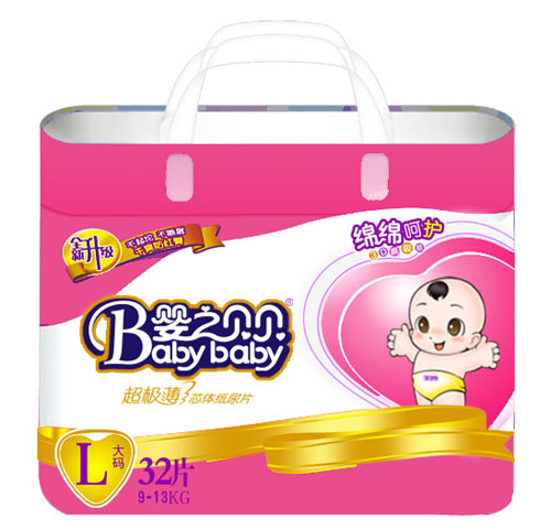 嬰之貝貝超極薄尿片大號(hào)32片