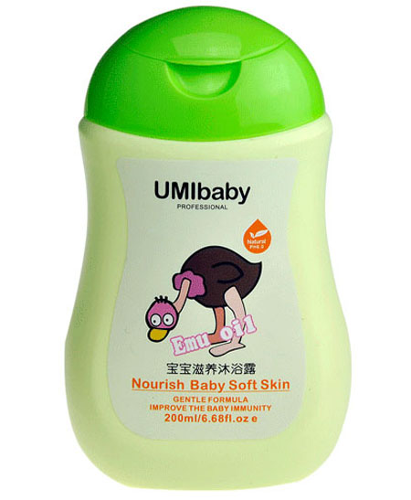 優(yōu)米舒鴯鹋寶寶滋養(yǎng)沐浴露