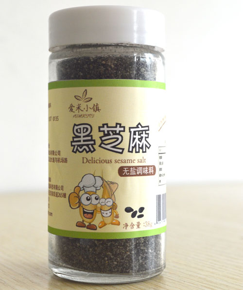 愛米小鎮(zhèn)黑芝麻無鹽調(diào)味料