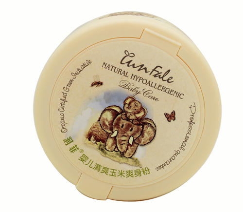 潤菲嬰兒清爽玉米爽身粉