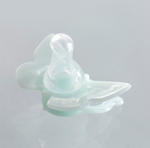 KUNKUN淺藍色安撫奶嘴(蝴蝶造型一般型奶嘴)