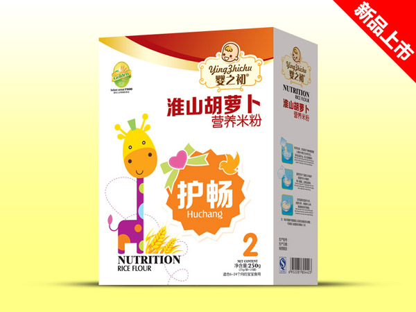 嬰之初淮山胡蘿卜護(hù)暢營養(yǎng)米粉