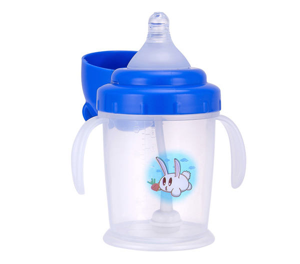 丘比兔三階段訓(xùn)練杯(奶嘴型)180ml