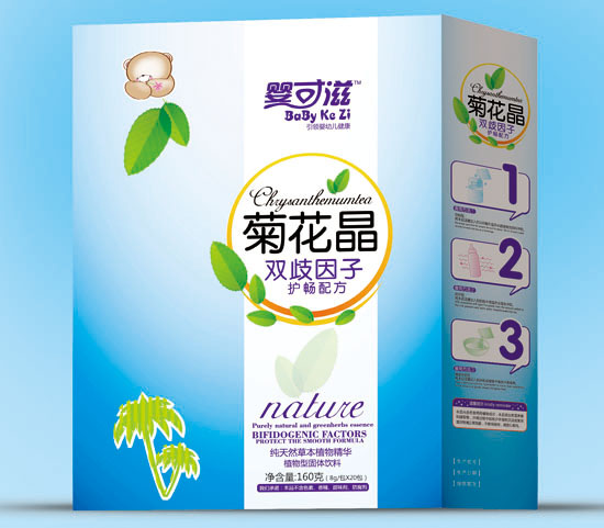 嬰可滋雙歧因子護(hù)暢菊花晶盒裝