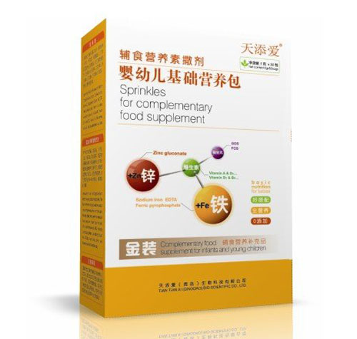 天添愛(ài)金裝輔食營(yíng)養(yǎng)素撒劑(30包裝)