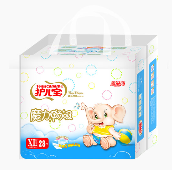 護兒寶魔力暢吸嬰兒芯體紙尿褲XL碼中包