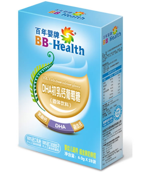 百年嬰牌DHA初乳鈣葡萄糖(固體飲料)