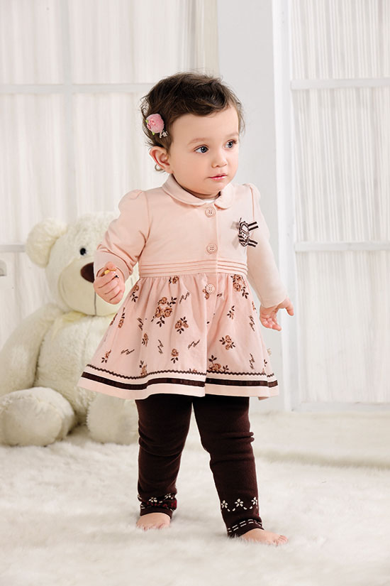 卡拉貝熊兒童套裝(粉色)