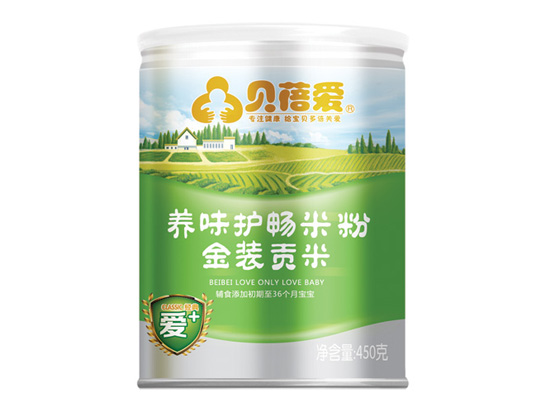 貝蓓愛(ài)嬰幼兒金裝貢米營(yíng)養(yǎng)米粉