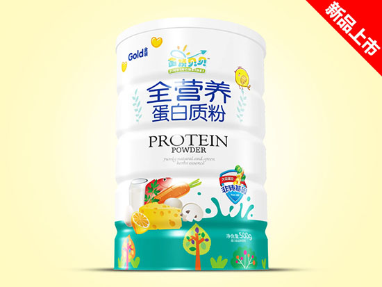 金頂貝貝蛋白質(zhì)粉500g鐵聽-全營養(yǎng)