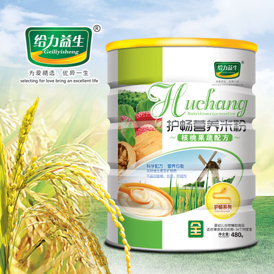 給力益生護暢米粉(核桃果蔬)