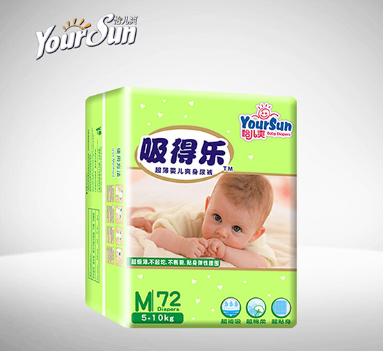 怡兒爽吸得樂(lè)嬰兒紙尿褲M72片