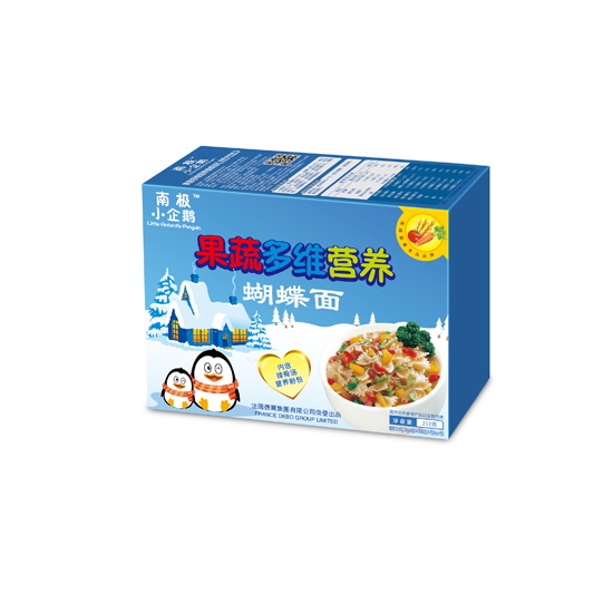 南極小企鵝果蔬多維營(yíng)養(yǎng)蝴蝶面252克