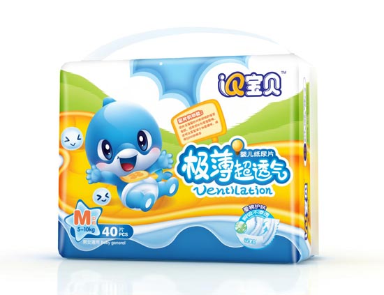 IQ寶貝紙尿片M40