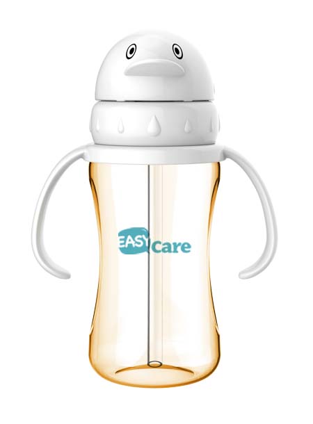 伊斯卡爾260ml PPSU企鵝吸管杯