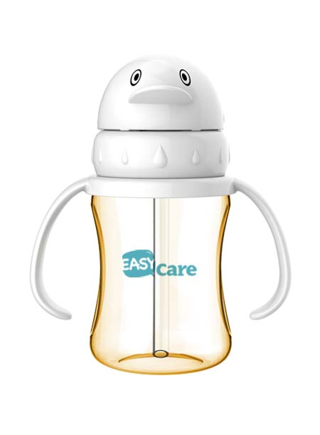 伊斯卡爾180ml PPSU企鵝吸管杯