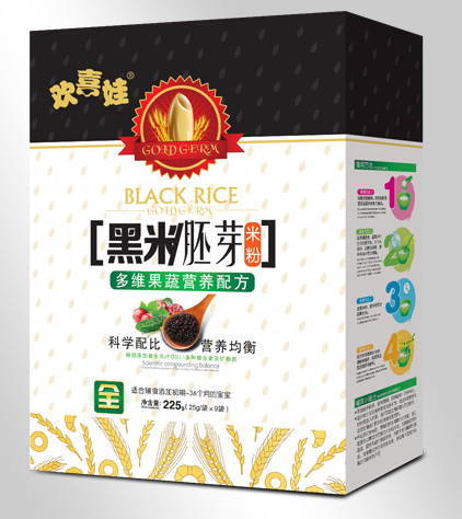 歡喜娃多維果蔬配方黑米胚芽米粉