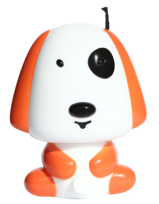 樂(lè)琪小嘟嘟空氣凈化夜燈橘色