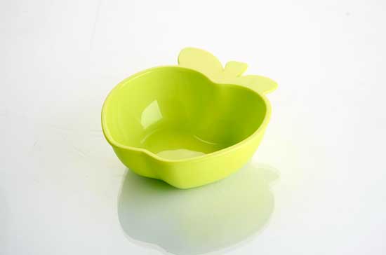 樂米樂田園系列蘋果兒童小碗(綠色)