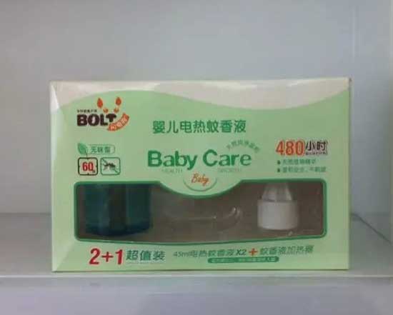 閃電狗嬰兒電熱蚊香液