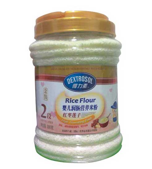 得力素紅棗蓮子嬰兒潤腸營養(yǎng)米粉