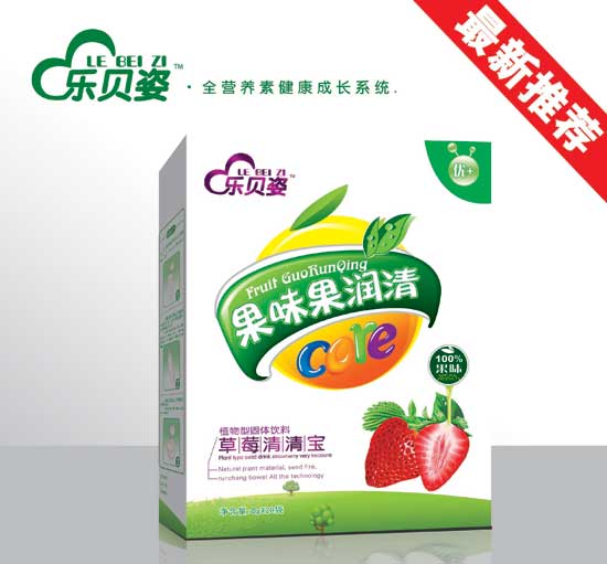 樂貝姿草莓果味清清寶