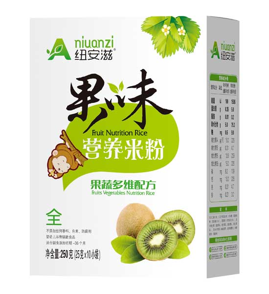 紐安滋果蔬多維配方果味營養(yǎng)米粉(盒)