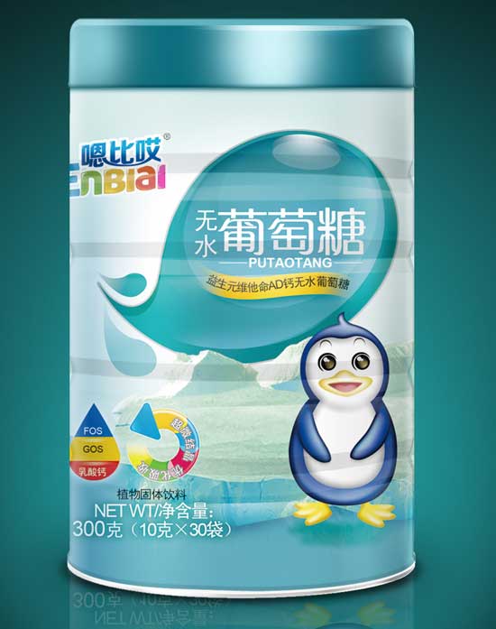 嗯比哎益生元維他命AD鈣無(wú)水葡萄糖