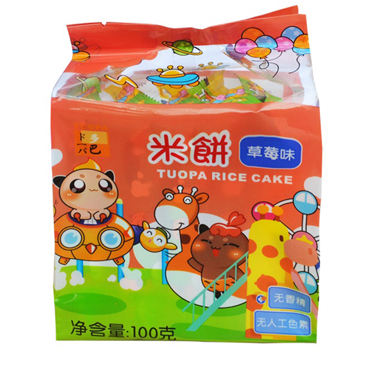 多巴草莓味米餅