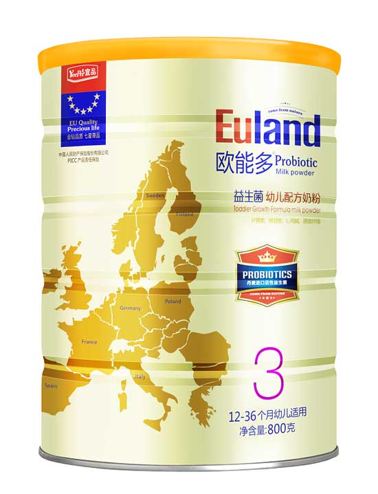 歐能多800g益生菌配方奶粉3段