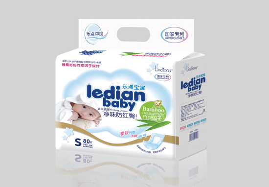 樂(lè)點(diǎn)寶寶凈味防紅臀尿片S80片