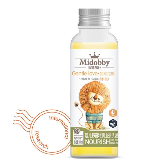 小獅多比嬰兒舒緩特潤頭垢油-山茶油100ML