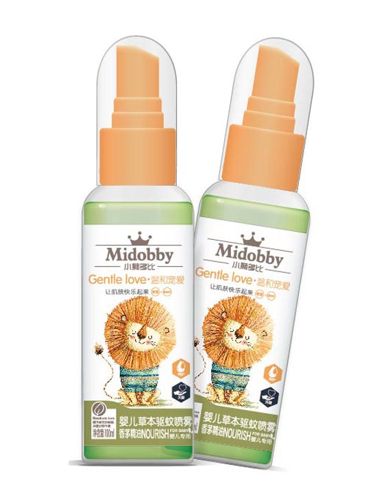 小獅多比嬰兒草本驅(qū)蚊噴霧-香茅精油100ML