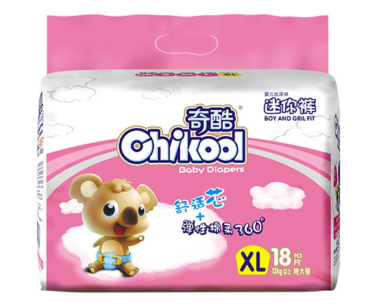 奇酷迷你褲XL18片