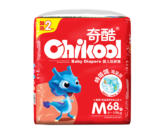 奇酷龍紙尿褲M68片
