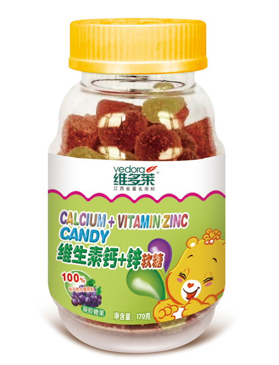 維多萊維生素鈣+鋅軟糖