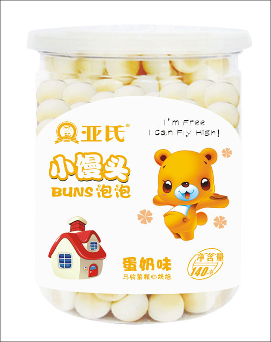 亞氏蛋奶味小饅頭