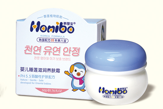 韓嬰寶嬰兒睡蓮滋潤養(yǎng)膚霜