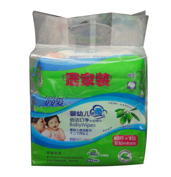 安安愛嬰幼兒倍潔水紡棉巾居家裝