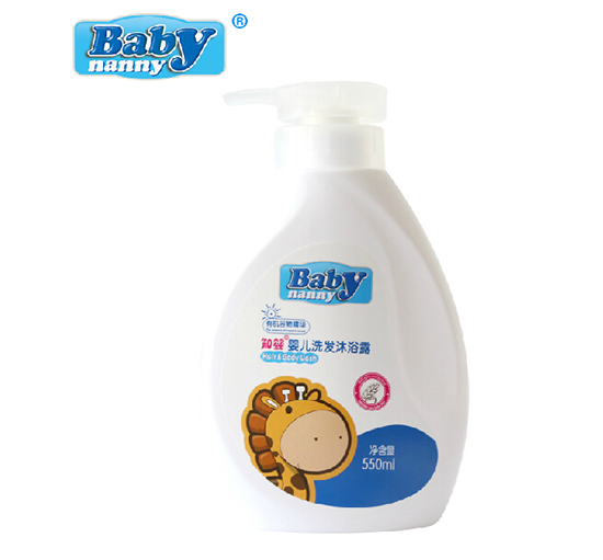 知嬰嬰兒有機谷物洗發(fā)沐浴露