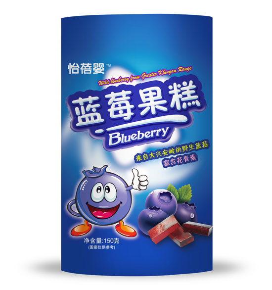 怡蓓嬰藍莓果糕瓶裝