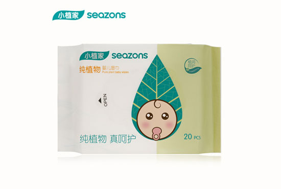 小植家純植物嬰兒濕巾20片