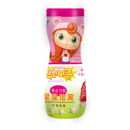 嘟噠草莓味星星泡芙
